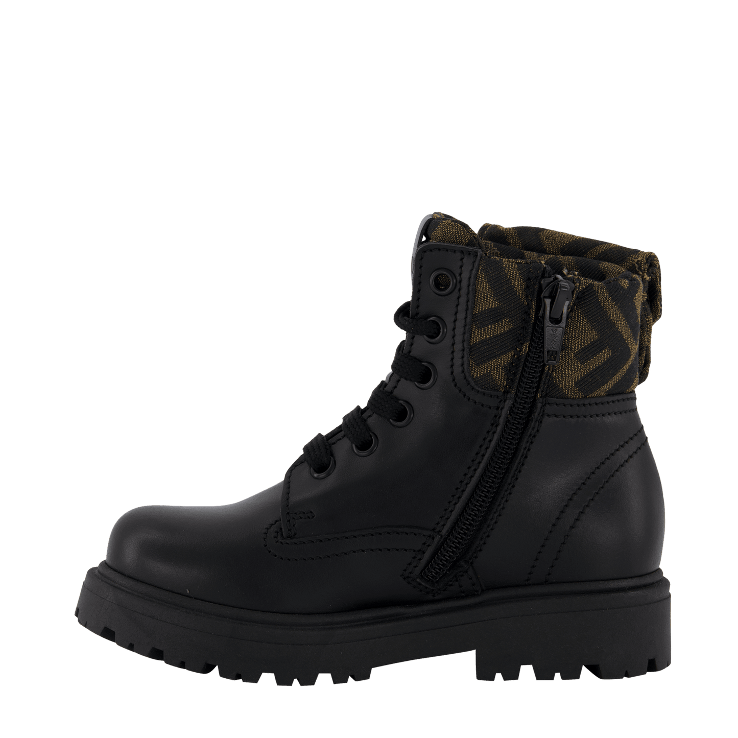 Fendi Kids Unisex Laarzen Zwart