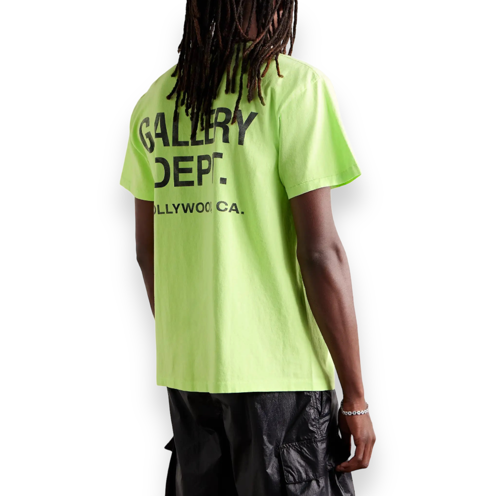 Logo Tee Fluor Green