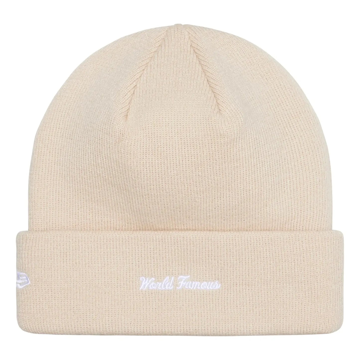 Supreme New Era Box Logo Beanie Stone (FW24)