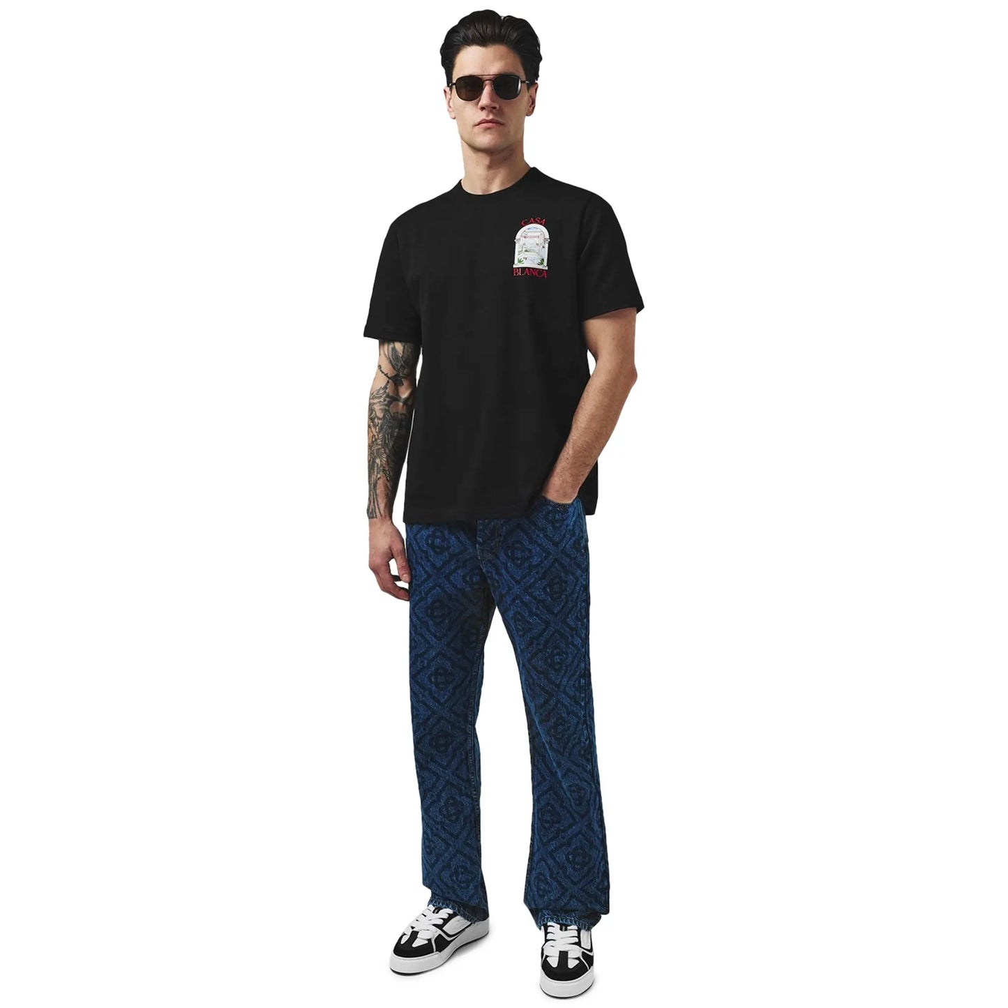 Casablanca Le Passage Black T Shirt
