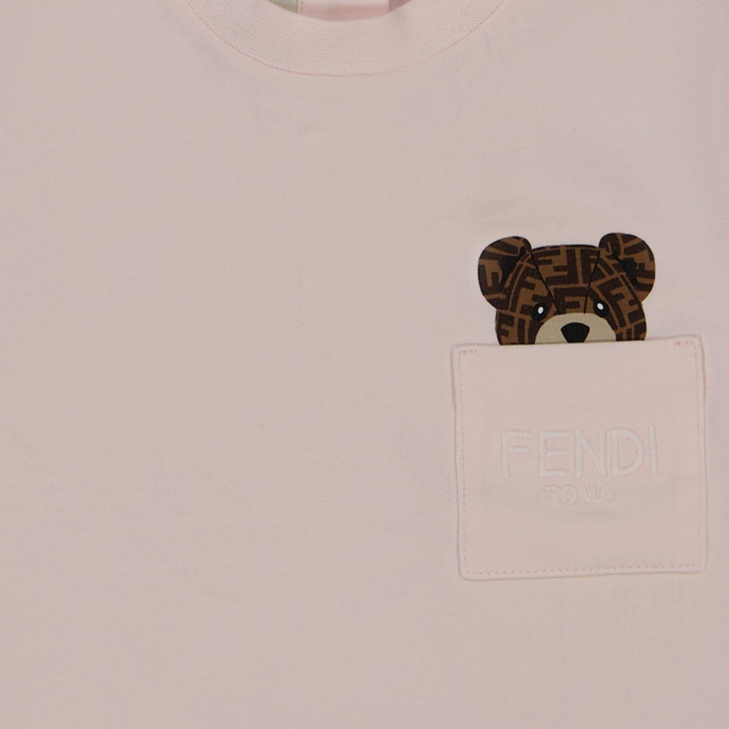 Fendi Baby Girls T-shirt Licht Roze