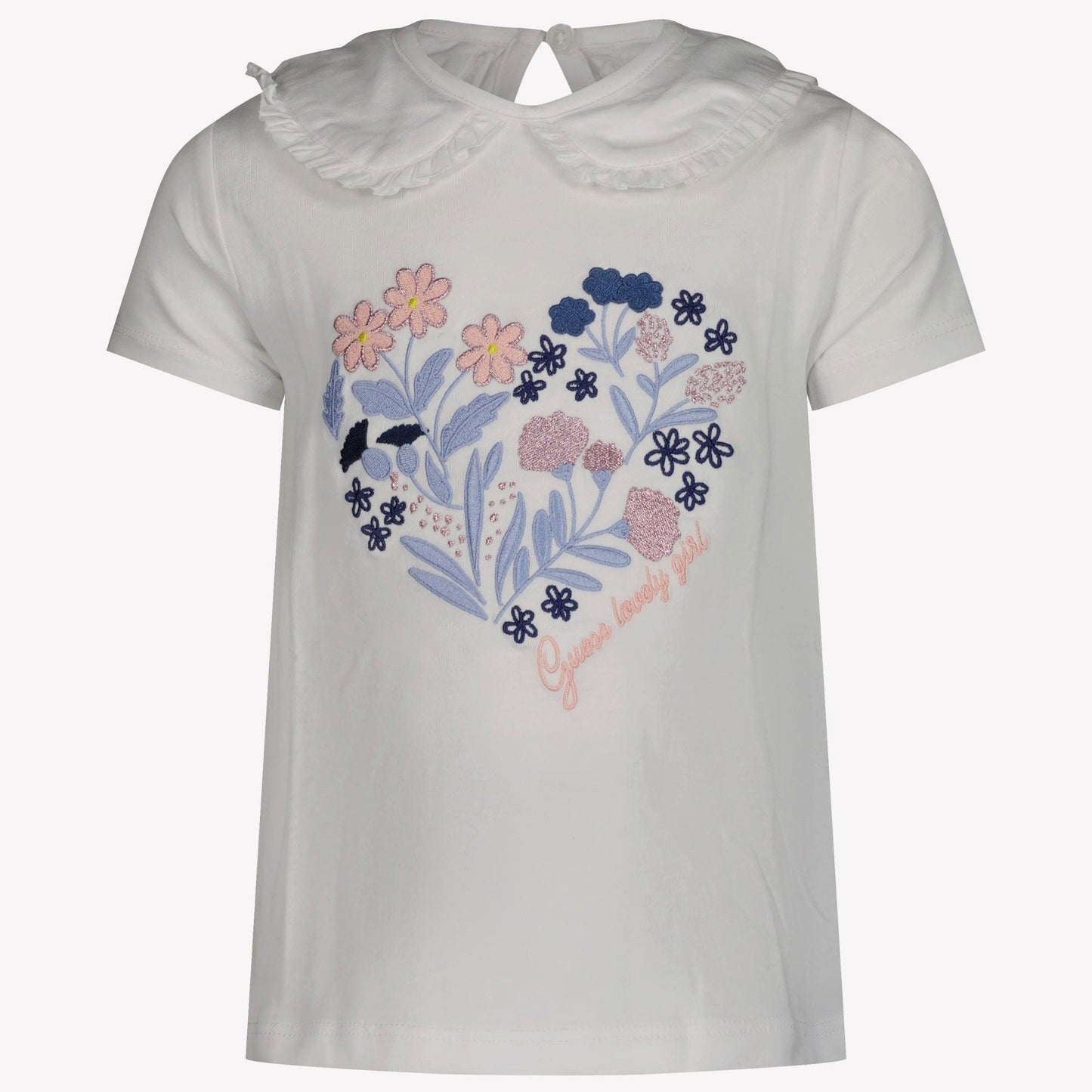 Guess Kids Girls T-Shirt In Wit