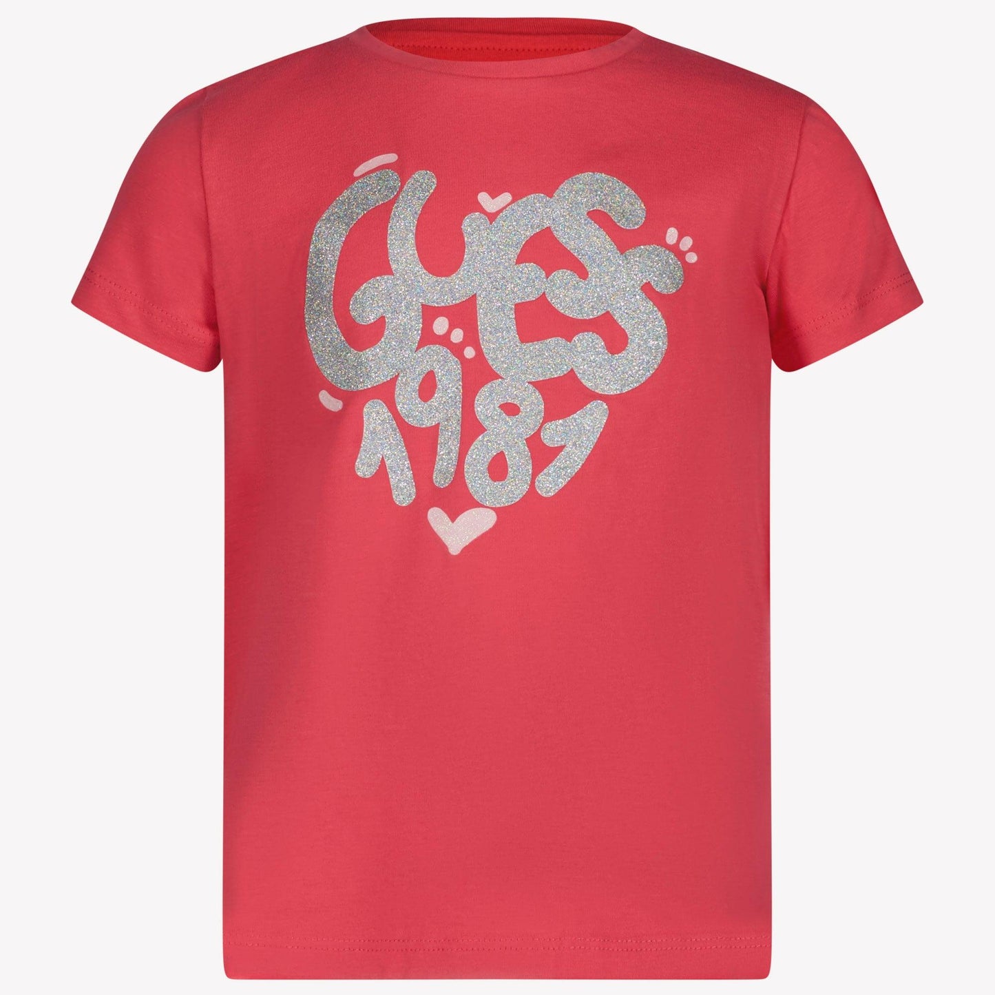 Guess Kids Girls T-Shirt In Fuchsia
