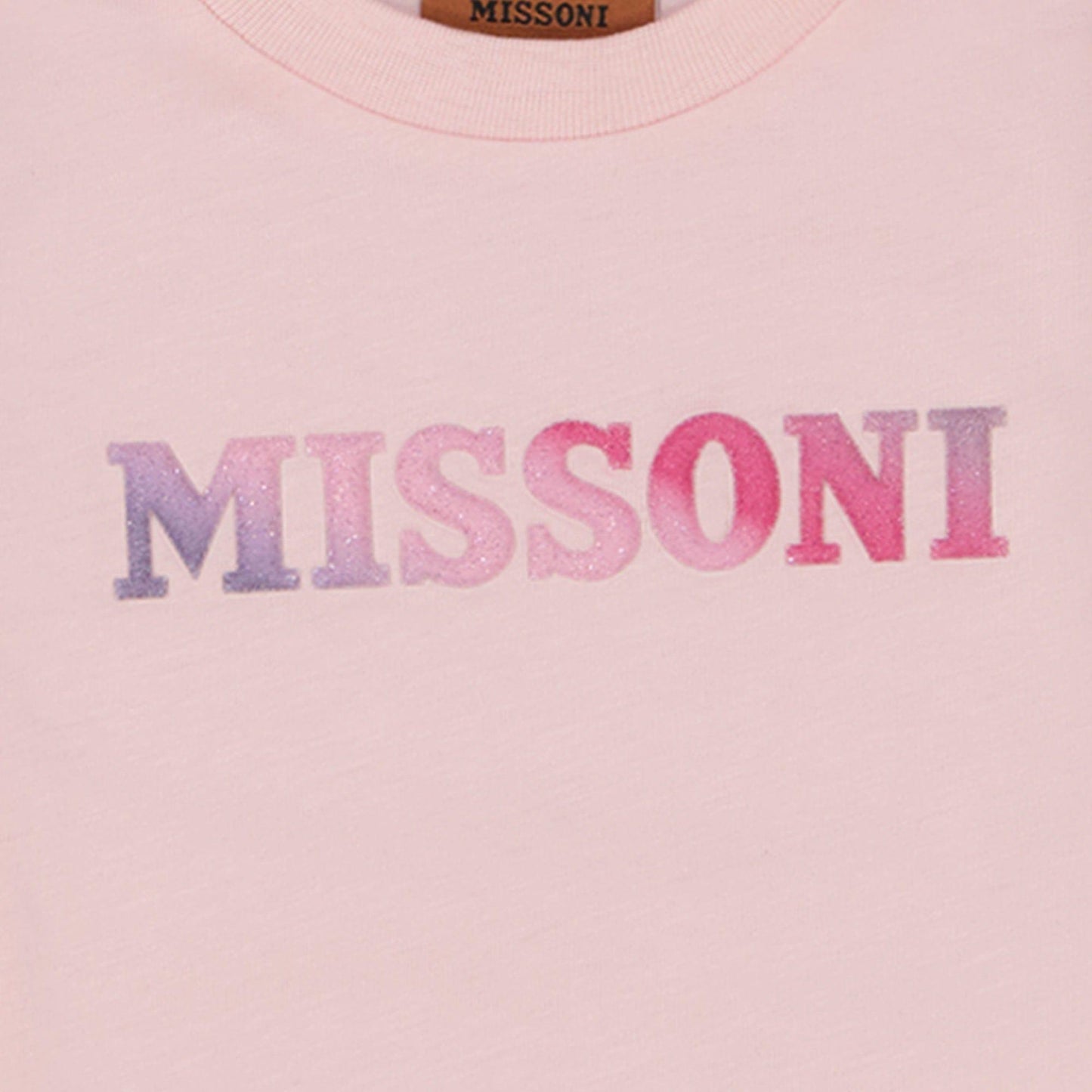 Missoni Baby Girls T-shirt Licht Roze