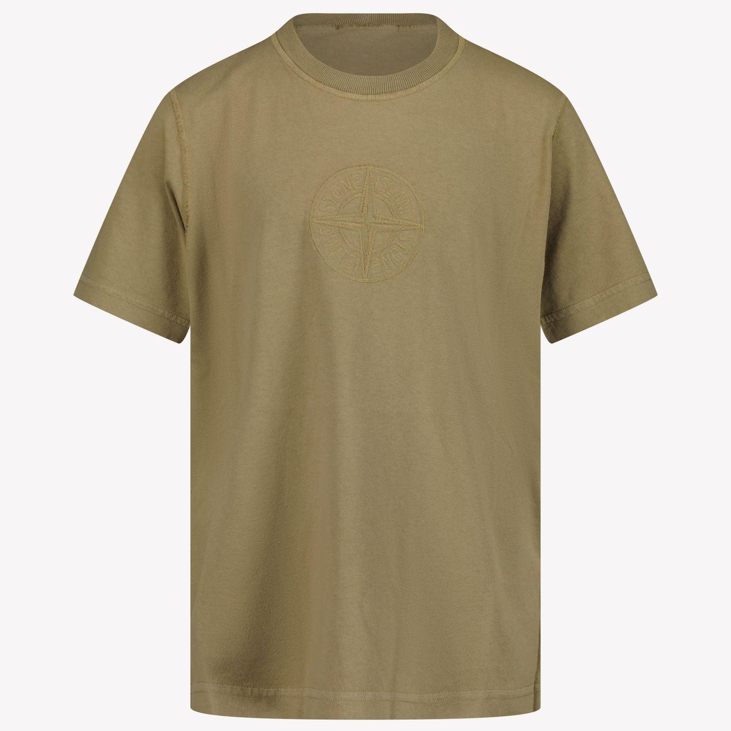 Kids Stone Island - Boy T-Shirt In Beige