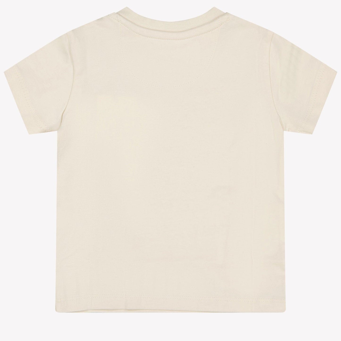 Calvin Klein Baby Unisex T-Shirt In Off White