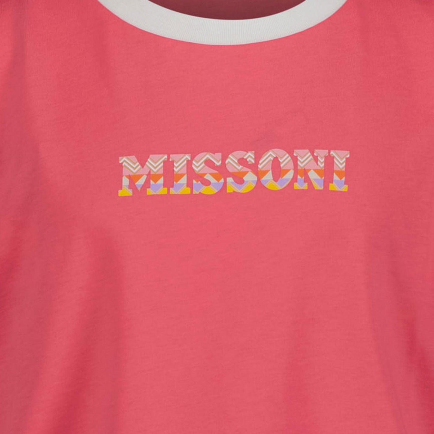 Missoni Kids Girls T-Shirt In Fuchsia