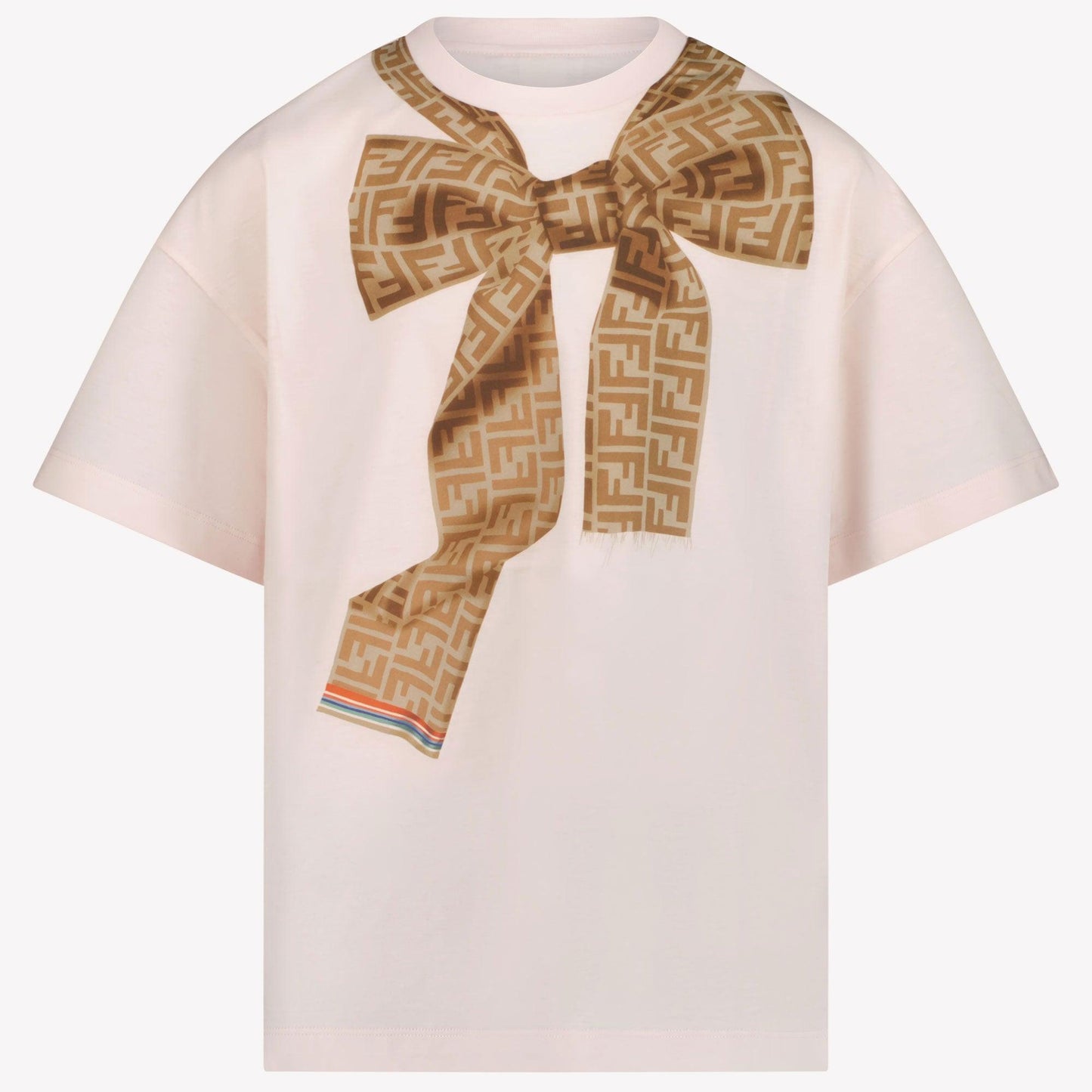 Fendi Kids Girls T-Shirt In Licht Roze