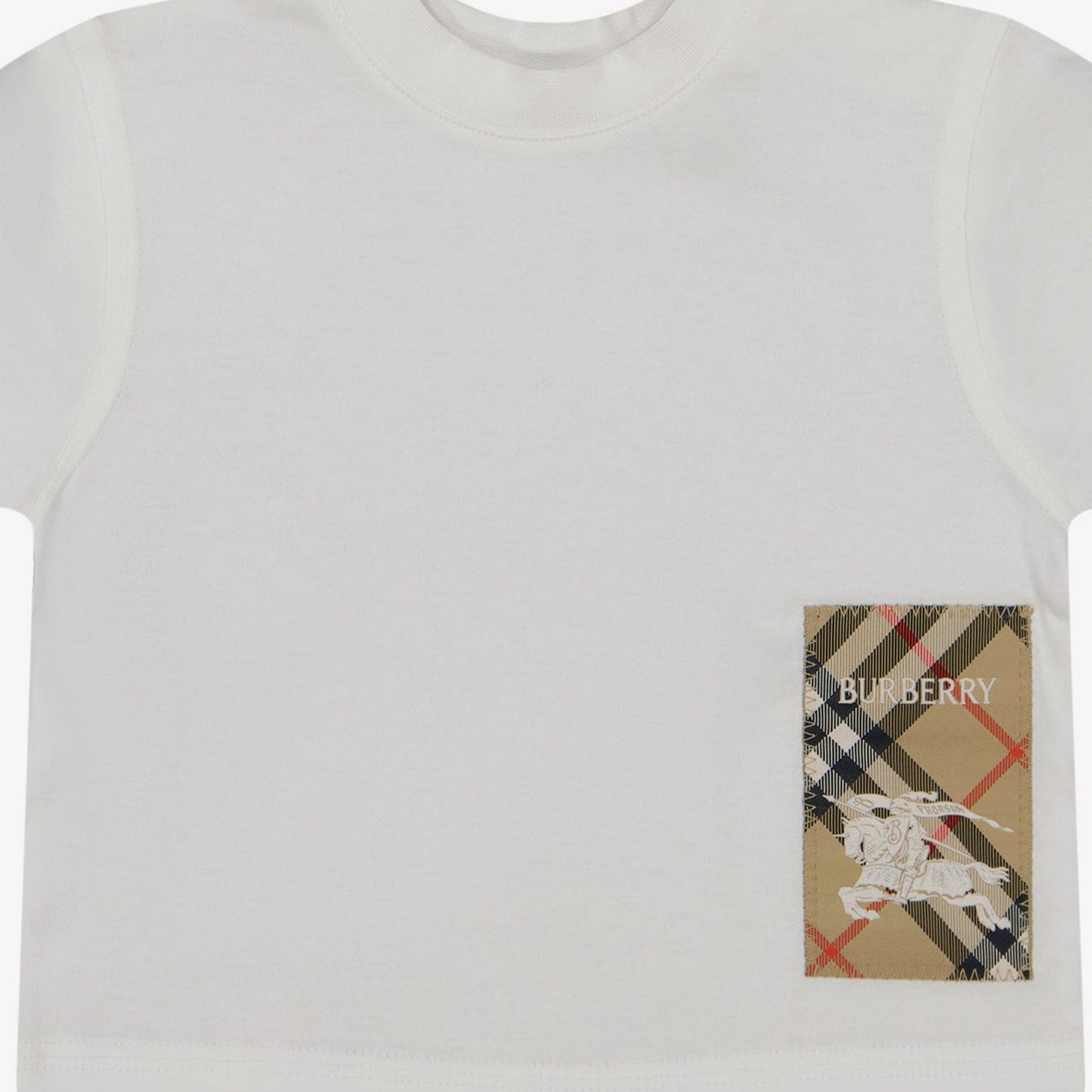 Burberry CEDAR Baby Boy T-Shirt In Wit