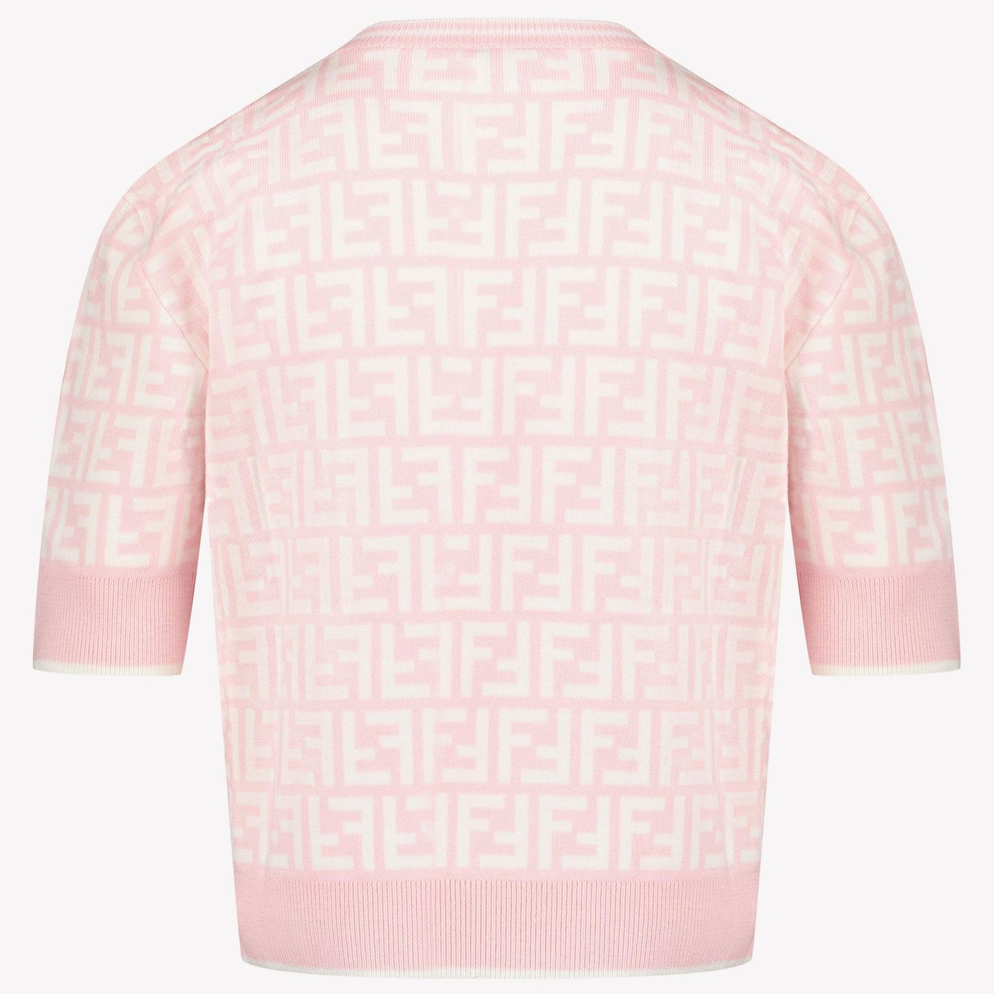 Fendi Kids Girls T-Shirt Licht Roze