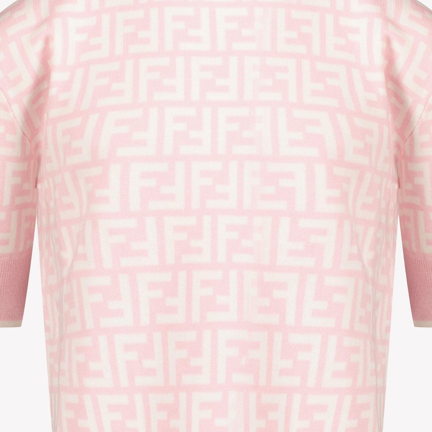 Fendi Kids Girls T-Shirt Licht Roze