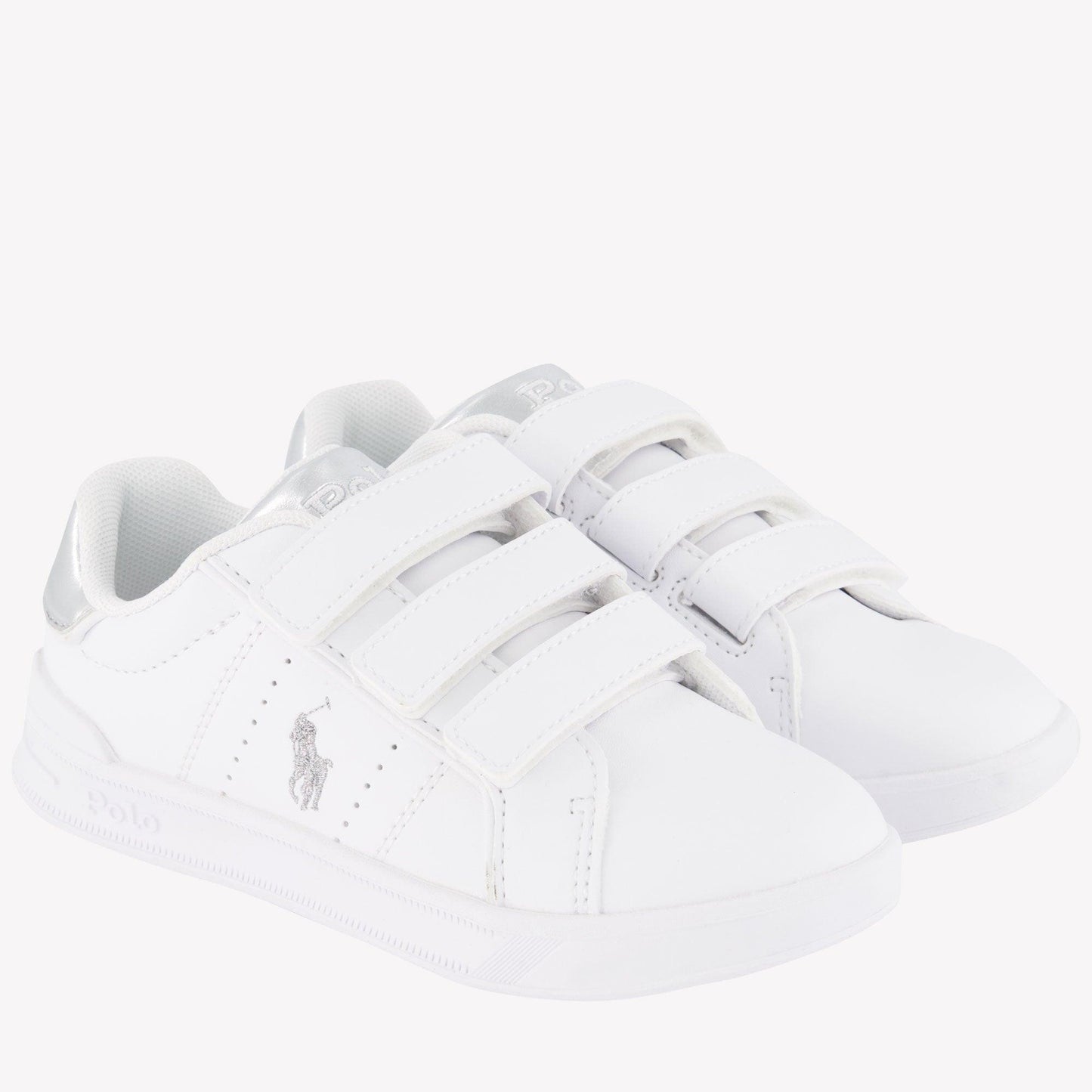 Ralph Lauren Heritage Court Girls Sneakers Wit