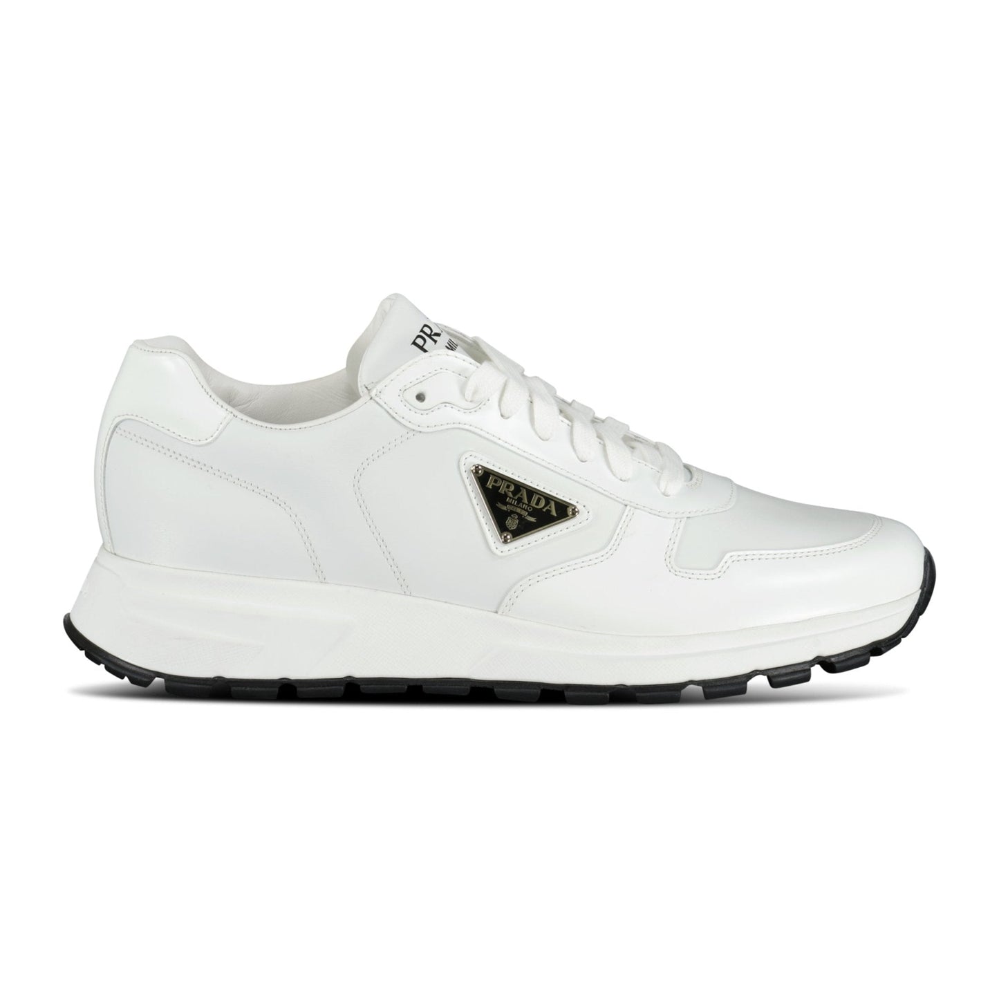 Re-Nylon Prax 01 Triangle Logo Trainers White