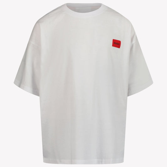 Kids HUGO - Boy T-Shirt In Wit