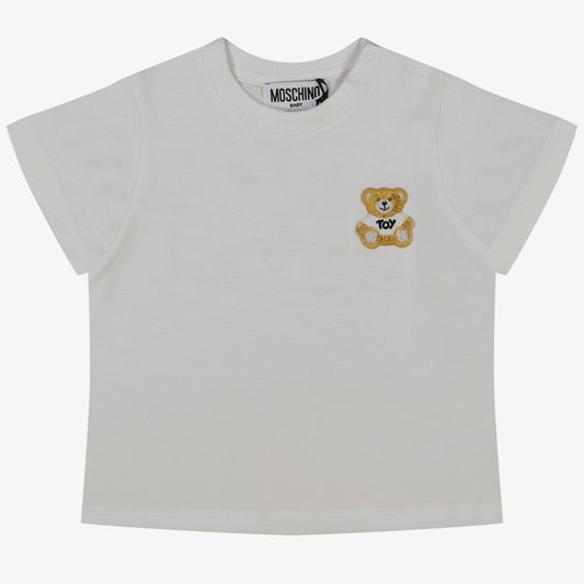 Moschino Baby Girls T-Shirt In Wit