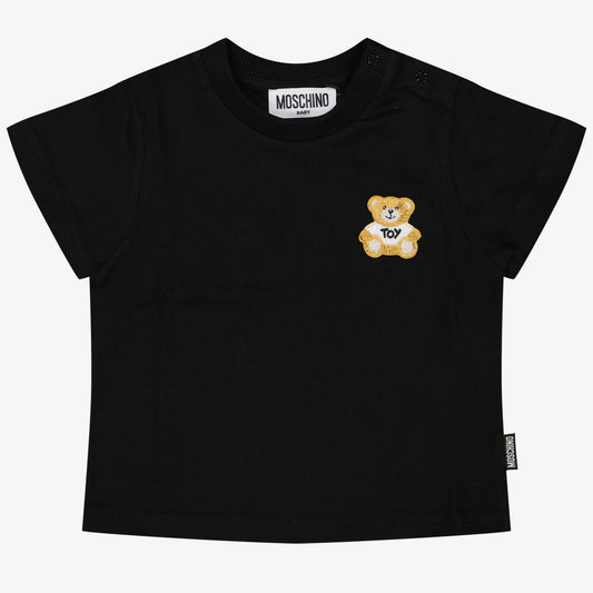 Moschino Baby Girls T-Shirt In Zwart
