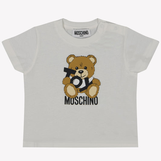 Moschino Baby Girls T-Shirt In Wit