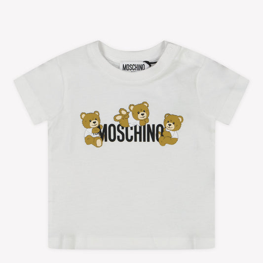 Moschino Baby Girls T-Shirt In Wit