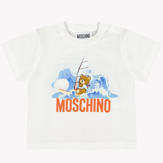 Moschino Baby Girls T-Shirt In Wit