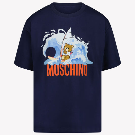 Kids Moschino - Boy T-Shirt In Zwart