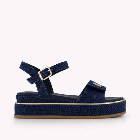 Tommy Hilfiger Girls Sandalen In Jeans