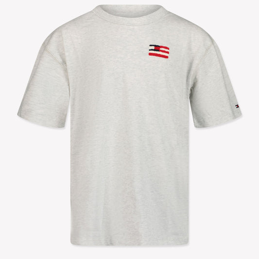 Kids Tommy Hilfiger - Boy T-Shirt In Grijs
