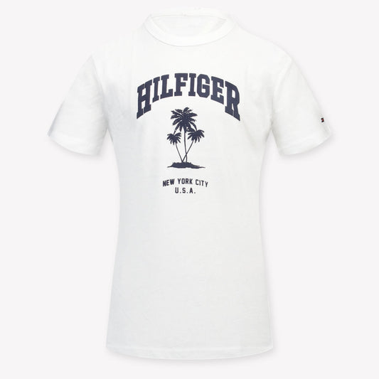 Kids Tommy Hilfiger - Boy T-Shirt In Wit