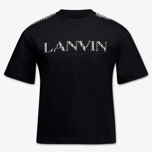 Kids Lanvin - Boy T-Shirt In Zwart