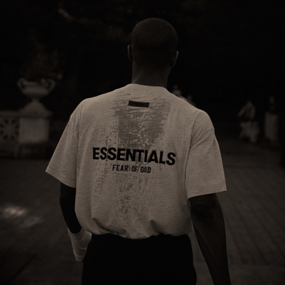 Fear of God Essentials Light Oatmeal Summer set