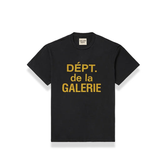 Front Logo Tee Aged Black