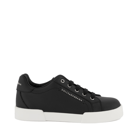 Dolce & Gabbana Kids Unisex Sneakers Zwart