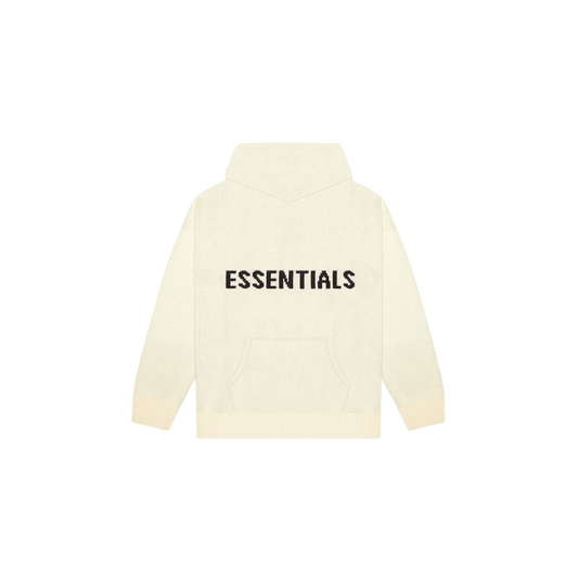 Fear of God Essentials Knit Hoodie (FW20) Cream