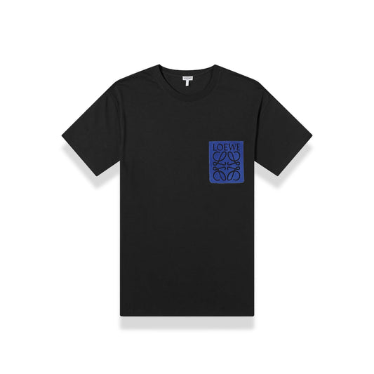 Anagram Big Logo Tee Black Blue
