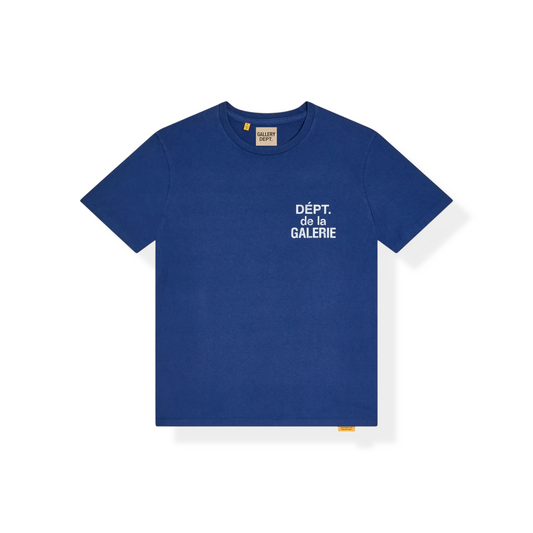French Logo Tee Blue