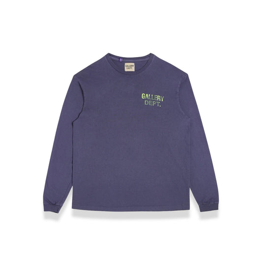 Souvenir Longsleeve Logo Tee Navy