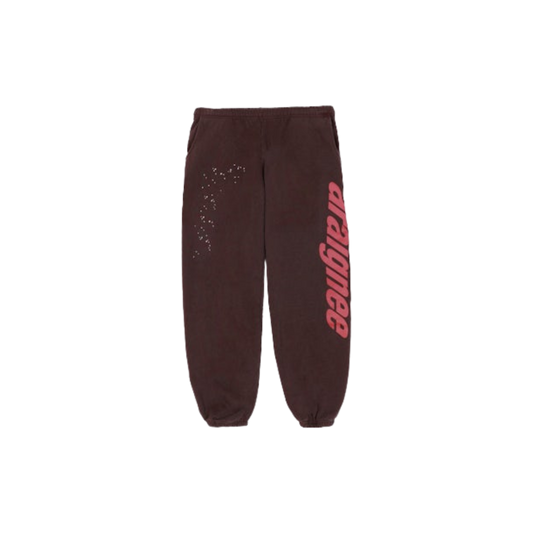 Sp5der Araignee Sweatpants Brown