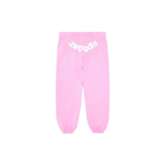 Sp5der OG Web Sweatpants Pink