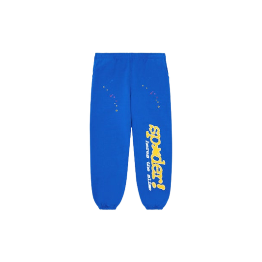 Sp5der TC Sweatpants Blue