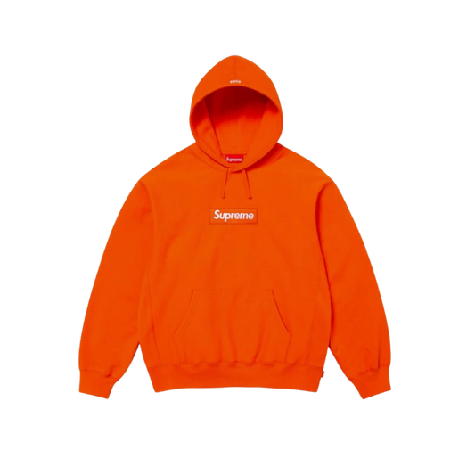 Supreme Box Logo Hooded Sweatshirt Sweatshirt (FW24) Dark Orange