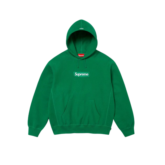 Supreme Box Logo Hooded Sweatshirt Sweatshirt (FW24) Green