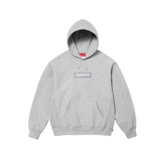 Supreme Box Logo Hooded Sweatshirt Sweatshirt (FW24) Heather Grey