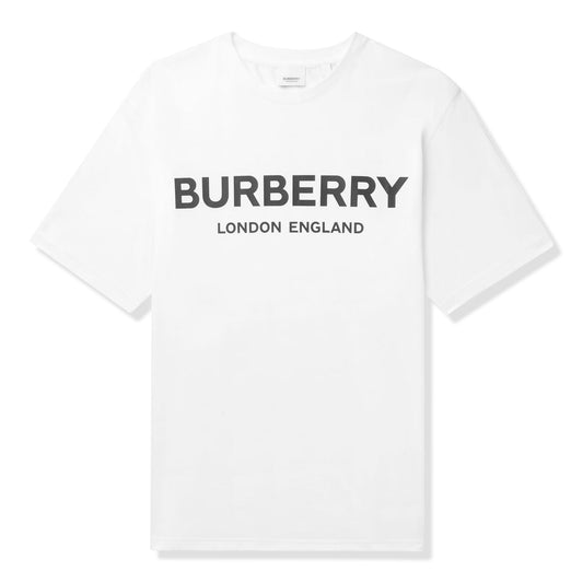 Burberry Letchford Logo White T Shirt