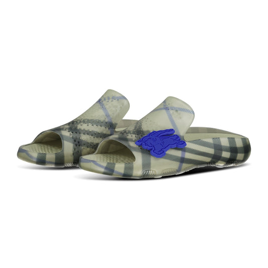 Stingray Checked Equestrian Knight Motif Sliders