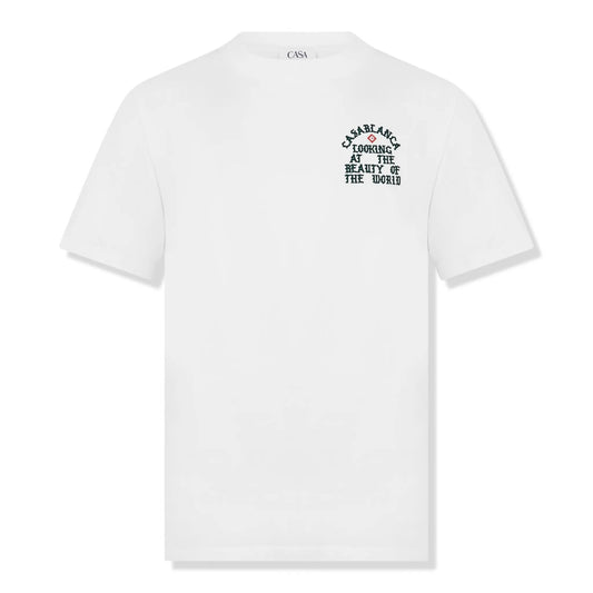 Casablanca The Beauty of the World White T Shirt