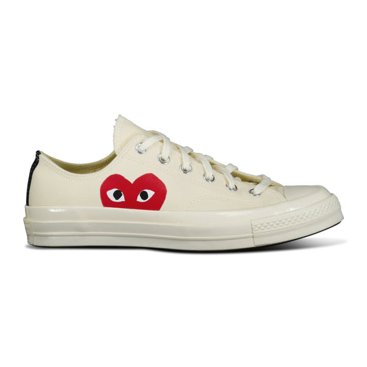 X Converse 'Chuck Taylor' Low Trainers Beige