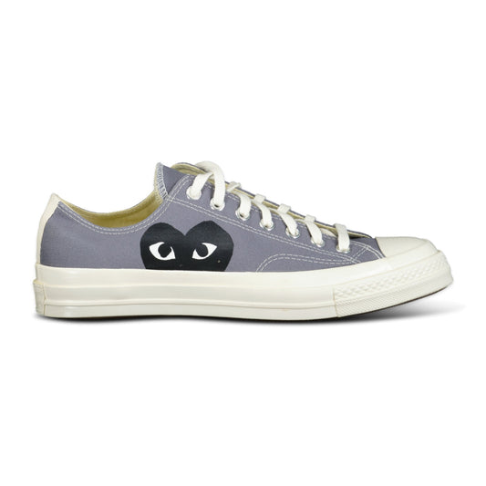 X Converse 'Chuck Taylor' Low Trainers Grey