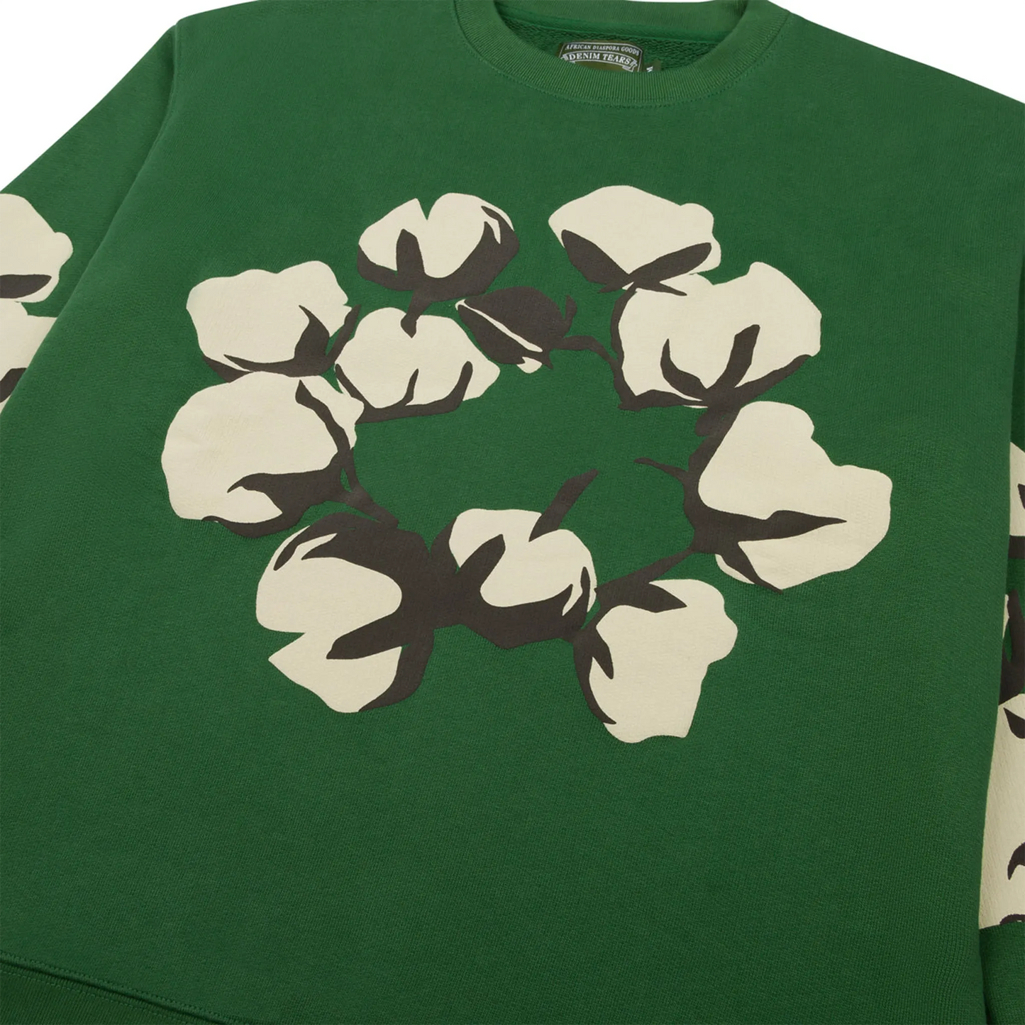 Denim Tears x CPFM Cactus Tears Green Sweatshirt