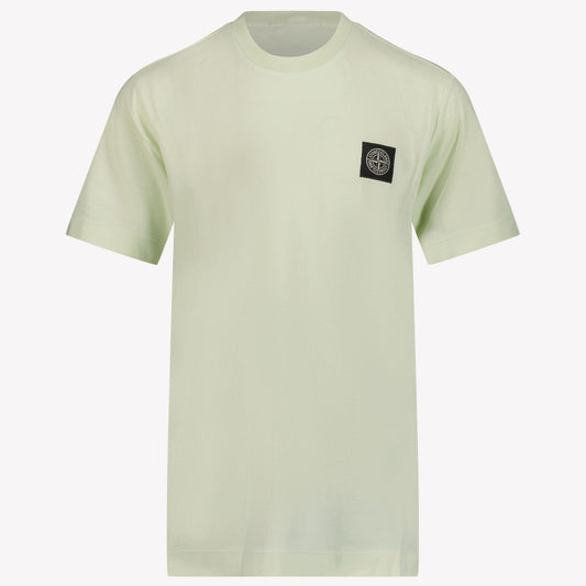 Kids Stone Island - Boy T-Shirt In Lime