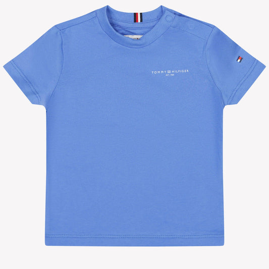Tommy Hilfiger Baby Unisex T-Shirt Cobalt Blauw