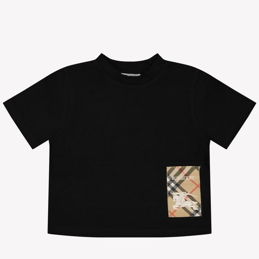 Burberry CEDAR Baby Boy T-Shirt In Zwart